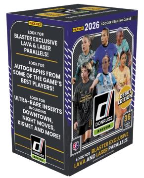 2026 Panini Donruss NWSL Soccer Cards product box