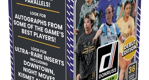 2026 Panini Donruss NWSL Soccer Cards box