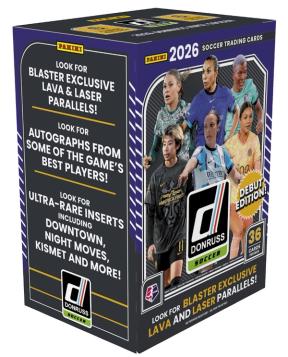 2026 Panini Donruss NWSL Soccer Cards box