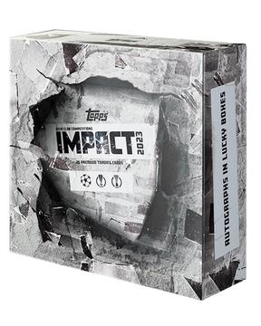 2023 Topps Impact UEFA Club Competitions Soccer Cards Checklist box