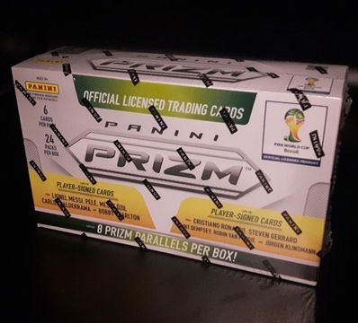 2014 Panini Prizm FIFA World Cup Soccer product box