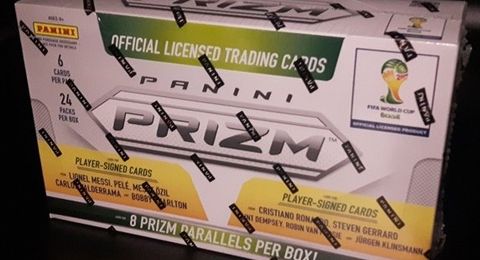 2014 Panini Prizm FIFA World Cup Soccer box
