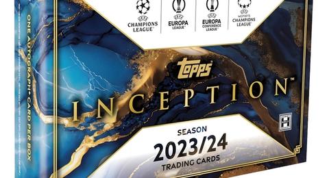 2024 Topps Inception UEFA Club Competitions Soccer Cards Checklist box