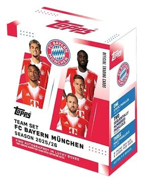 2025-26 Topps FC Bayern München Team Set box