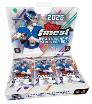 2025 Topps Finest Football product box