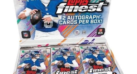 2025 Topps Finest Football box