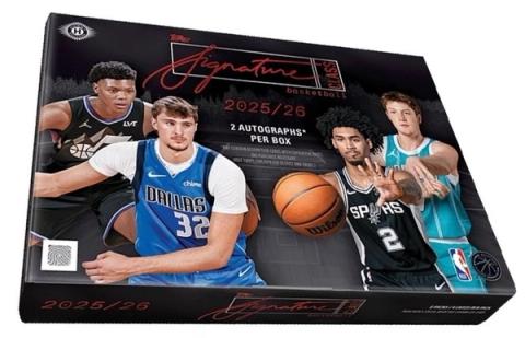 2025-26 Topps Signature Class Basketball product box