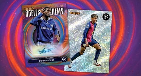 2024-25 Topps Merlin UEFA Club Competitions Soccer Cards Checklist box