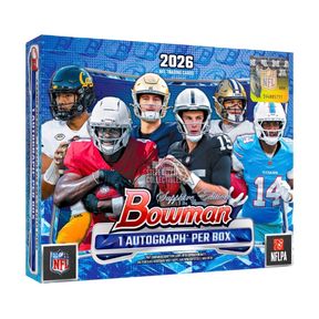 2026 Bowman Football Sapphire Edition box