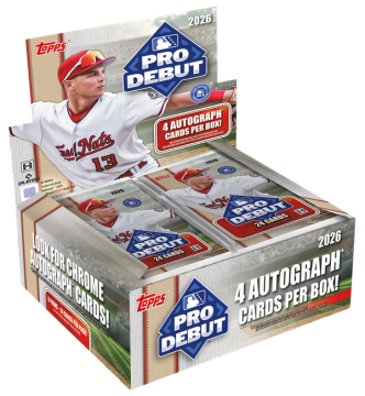 2026 Topps Pro Debut Baseball product box