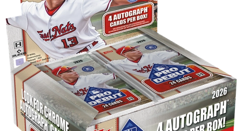 2026 Topps Pro Debut Baseball box