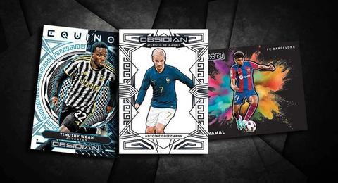2023-24 Panini Obsidian Soccer Cards Checklist box