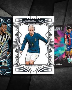 2023-24 Panini Obsidian Soccer Cards Checklist box