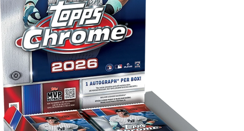 2026 Topps Chrome Baseball box
