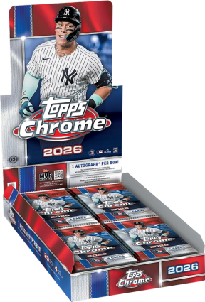 2026 Topps Chrome Baseball box