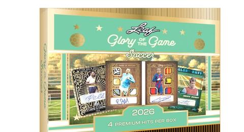 2026 Leaf Glory of the Game Soccer box