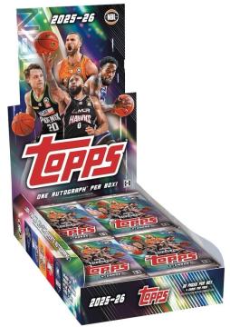 2025-26 Topps NBL Basketball product box