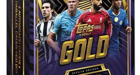 2025-26 Topps Gold Premier League box