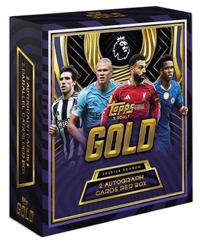 2025-26 Topps Gold Premier League box