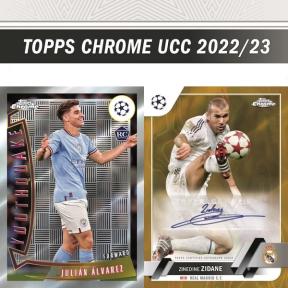 2023 Topps Chrome UEFA Club Competitions Soccer Cards box