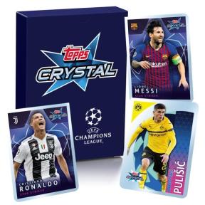 2019 Topps Crystal UEFA Champions League Soccer Cards box