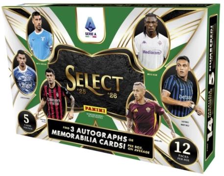 2025-26 Panini Select Serie A Soccer Cards product box