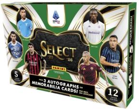 2025-26 Panini Select Serie A Soccer Cards box