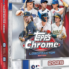 2026 Topps Chrome Baseball Logofractor Edition product