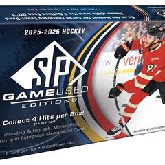 2025-26 Upper Deck SP Game Used Hockey product