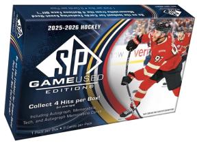 2025-26 Upper Deck SP Game Used Hockey box