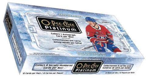 2025-26 Upper Deck O-Pee-Chee Platinum Hockey box