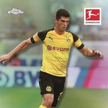 2019 Topps Chrome Bundesliga Soccer Cards product box