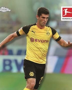2019 Topps Chrome Bundesliga Soccer Cards Checklist box
