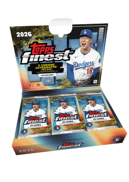2026 Topps Finest Baseball product box