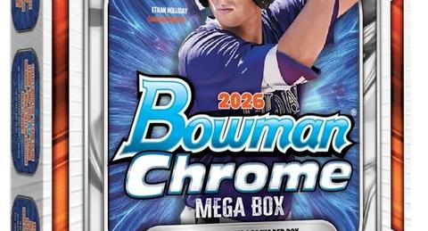 2026 Bowman Chrome Baseball Mega Box box