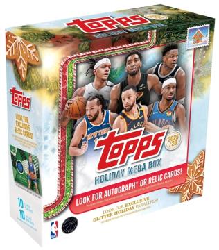 2025-26 Topps Holiday Basketball product box
