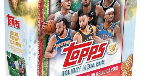 2025-26 Topps Holiday Basketball box