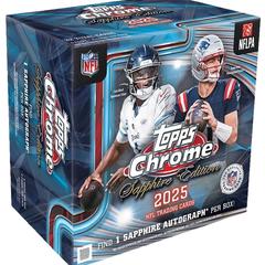 2025 Topps Chrome Football Sapphire Edition product