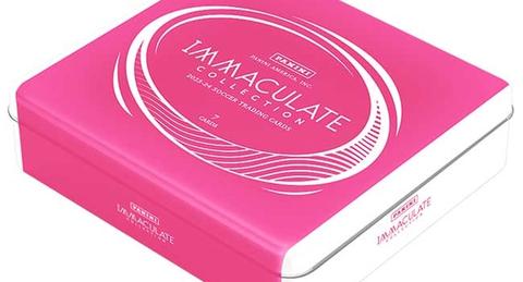 2023-24 Panini Immaculate Soccer Cards Checklist box