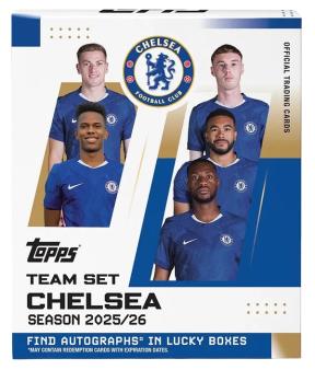 2025-26 Topps Chelsea Team Set box