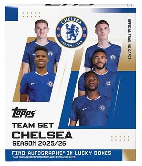 2025-26 Topps Chelsea Team Set box
