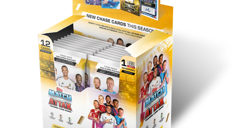 2025-26 Topps Match Attax UEFA Club Competitions Soccer Cards box