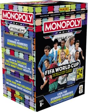2026 Panini Prizm Monopoly FIFA World Cup Soccer Cards box