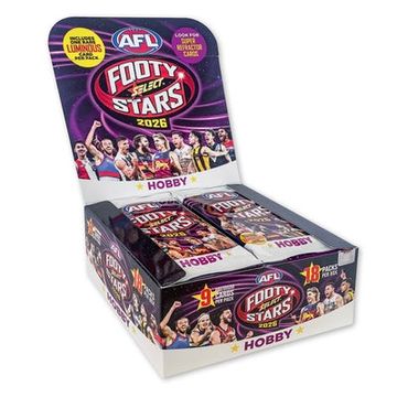 2026 Select AFL Footy Stars Cards product box