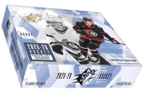 2025-26 Upper Deck SPx Hockey product box