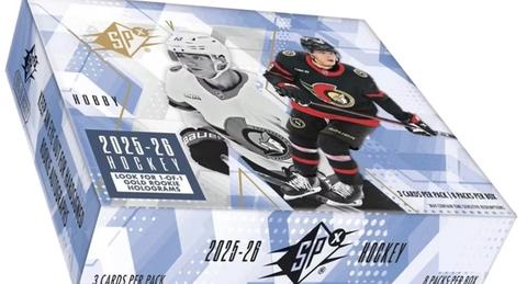 2025-26 Upper Deck SPx Hockey box