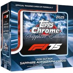 2025 Topps Chrome Formula 1 Sapphire Edition product
