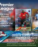 2018 Topps Chrome English Premier League Soccer Cards Checklist