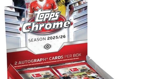2025-26 Topps Chrome Bundesliga box