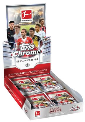 2025-26 Topps Chrome Bundesliga box